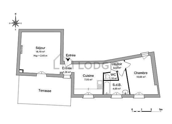 Appartement Centre ville - 