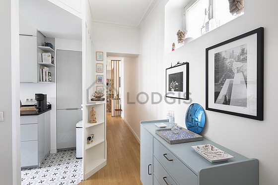 Living room furnished with tv, cupboard, 1 chair(s)
