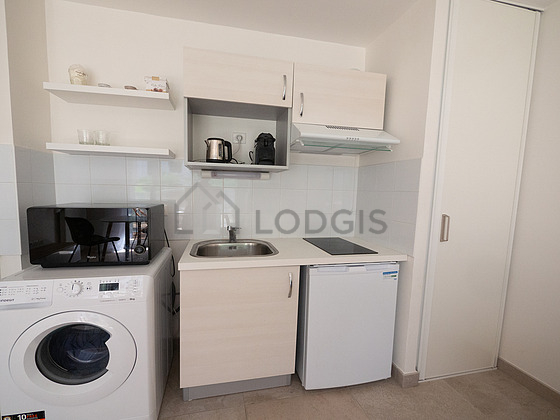 Great kitchen with wooden floor