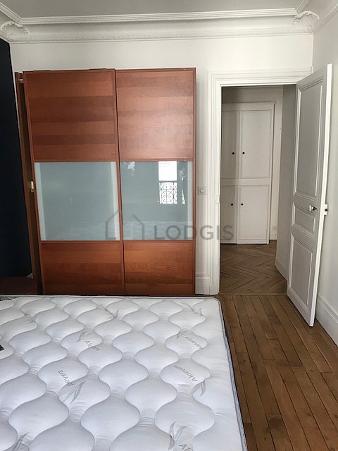 Bedroom with windows