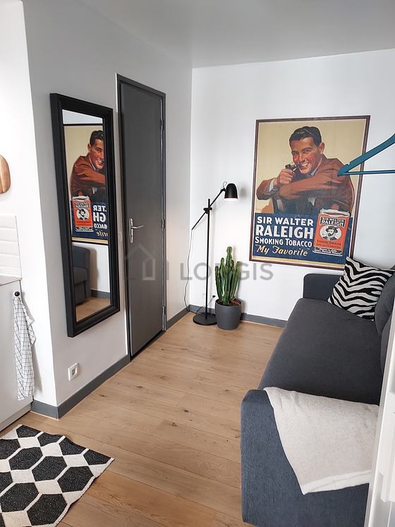 Very bright living room