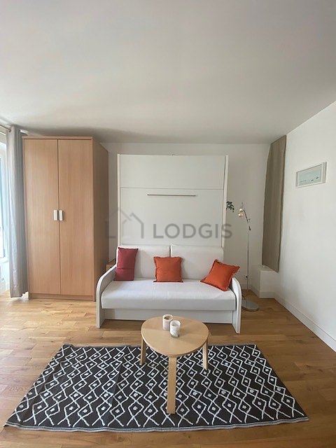 Magnifique séjour très calme et très lumineux d'un appartement à Paris