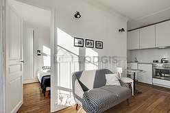 Wohnung Paris 19° - Wohnzimmer