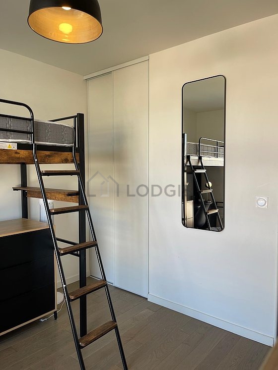 Chambre pour 2 personnes équipée de 1 lit(s) mezzanine de 120cm