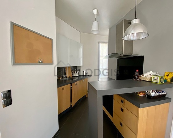 Great kitchen with tile floor
