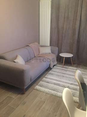 Very quiet living room furnished with sofa, 1 chair(s)