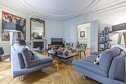 Wohnung Paris 16° - Wohnzimmer