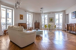 Wohnung Paris 9° - Wohnzimmer