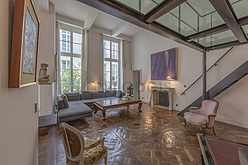 Duplex Paris 6° - Séjour