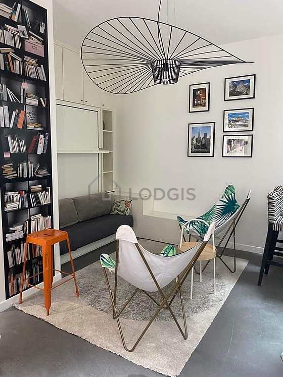 Very bright living room