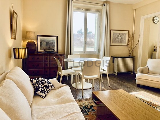 Living room with double-glazed windows