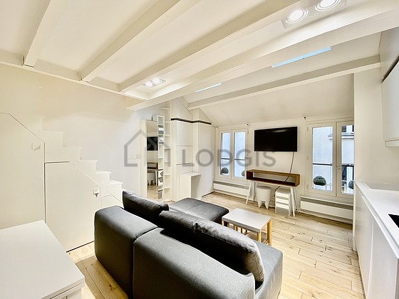 Salon très lumineux