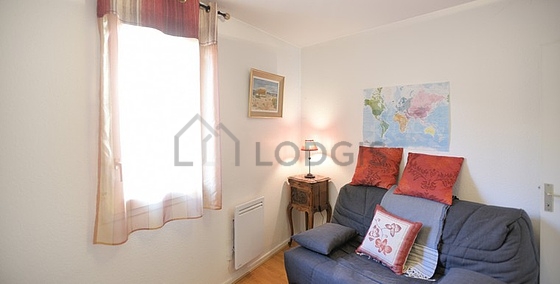 Bedroom with double-glazed windows