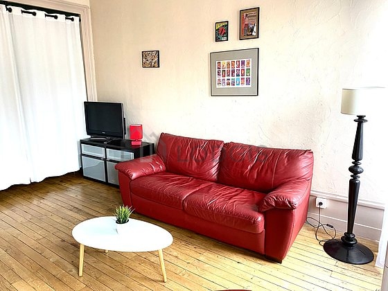 Living room with double-glazed windows