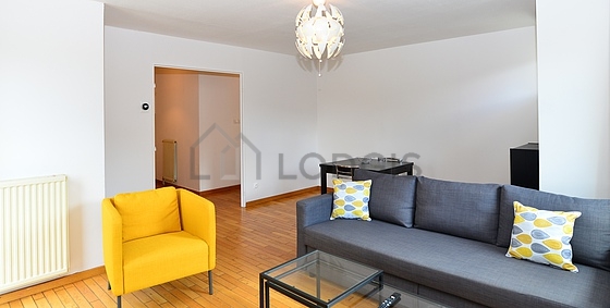 Living room with double-glazed windows