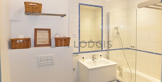Bathroom equipped with toilet