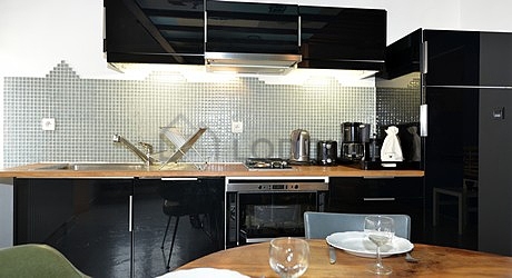 Great kitchenopens on the living room
