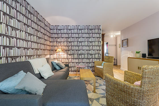 Sitting room of an apartment in Paris