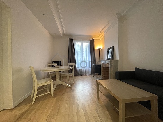 Séjour d'un appartement à Paris