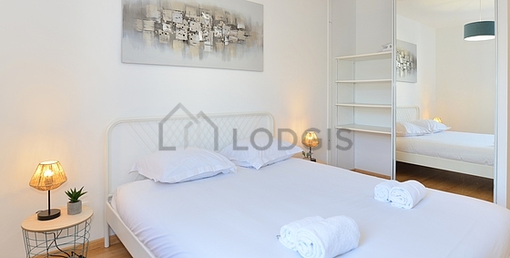Chambre pour 2 personnes équipée de 1 lit(s) de 140cm