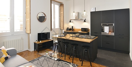 Sitting room of an apartment in Paris