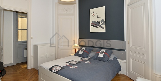 Bedroom with double-glazed windows