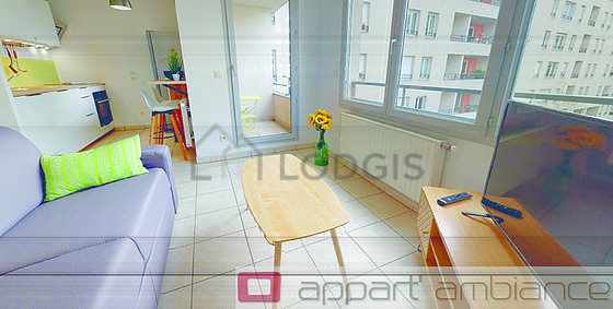 Séjour d'un appartement à Paris