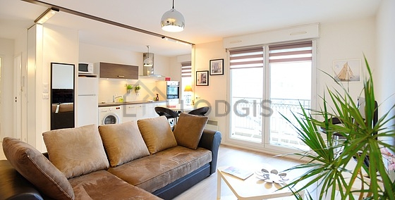 Séjour d'un appartement à Paris