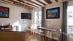 Apartment Paris 6° - Living room