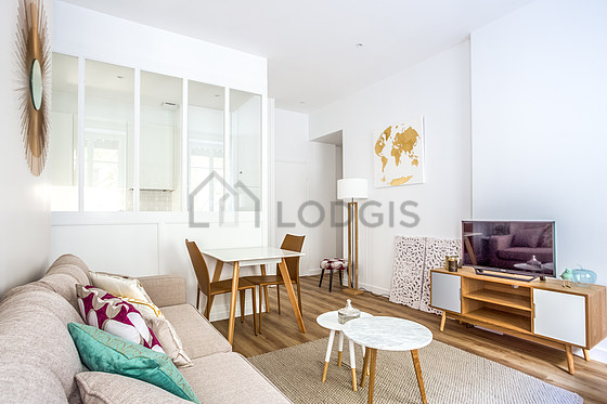 Living room with double-glazed windows