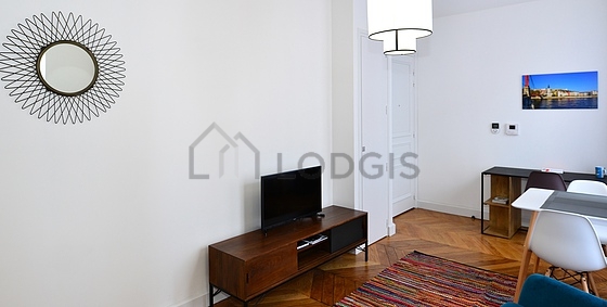 Séjour d'un appartement à Paris