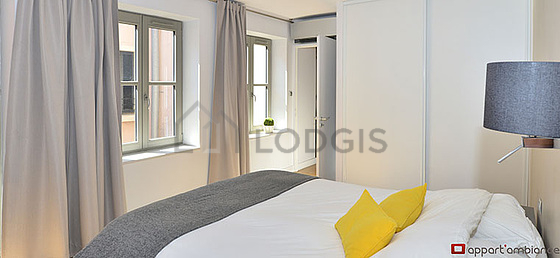 Chambre pour 2 personnes équipée de 1 lit(s) de 140cm