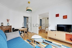 Wohnung Paris 17° - Wohnzimmer