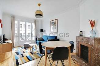 Batignolles Париж Paris 17° 1 спальня Квартира