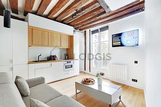 Very bright living room
