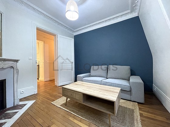 Living room with double-glazed windows