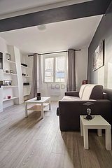 Wohnung Paris 4° - Wohnzimmer