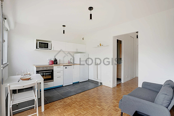 Séjour d'un appartement à Paris