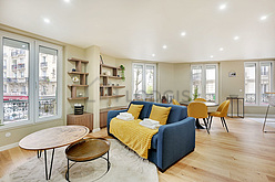 Apartment Paris 20° - Living room