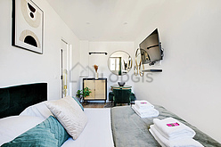 Wohnung Paris 20° - Wohnzimmer