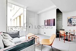 Wohnung Paris 4° - Wohnzimmer