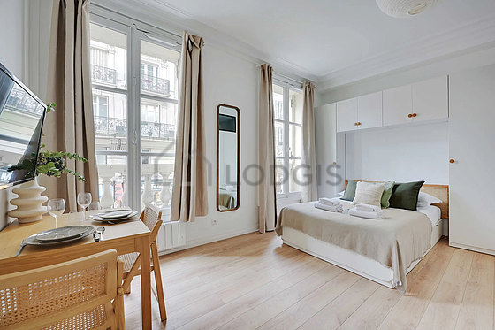 Séjour d'un appartement à Paris