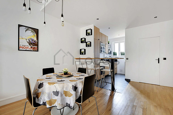 Séjour d'un appartement à Paris
