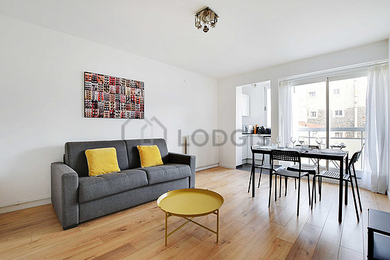 Séjour d'un appartement à Paris