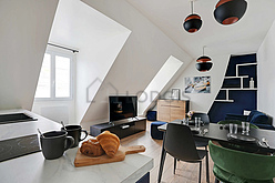 Wohnung Paris 17° - Wohnzimmer