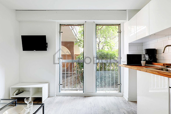 Séjour d'un appartement à Paris
