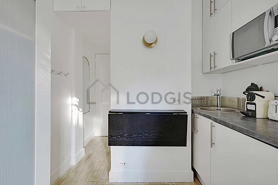 Séjour d'un appartement à Paris