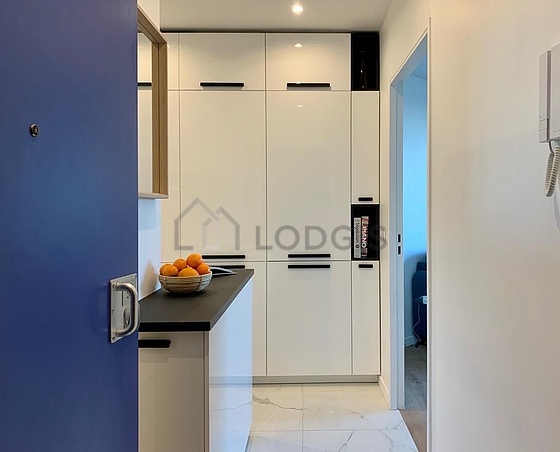 Great kitchen with tile floor