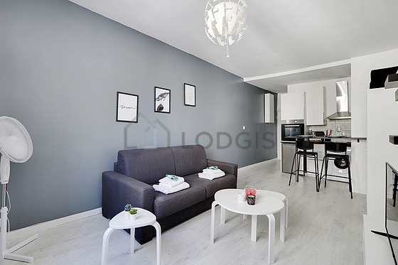 Sitting room of an apartment in Paris