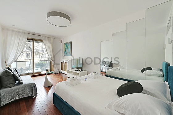 Séjour d'un appartement à Paris